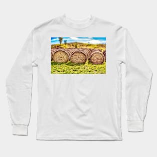 Hay Bales 5 Long Sleeve T-Shirt